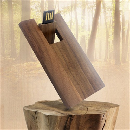 USB Flash Drive Memory Card Wooden USB Card or Bamboo USB Disk Customized Logo Printed or Engraved for Promotion Gifts