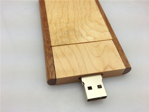 USB Flash Card Wooden USB Drive or Bamboo USB Disk Customized Logo Printed or Engraved for Promotion Gifts