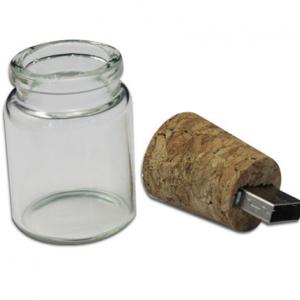 Ecofriendly USB Stick Soft Wood USB Flash Drive Bottle Customized Logo for Promotional Gifts