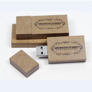 Recycled USB Flash Drive Sustainable USB Stick Promotional USB Wheat Straw Material Customized logo
