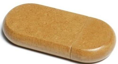 Promotional USB Stick Sustainable USB Pen Drive Wheat Straw Material OEM logo for Gifts