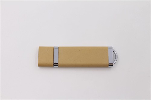 Ecofriendly USB Flash Drive Sustainable USB Stick Recycled Wheat Straw Material Customized logo for Promotion Gifts