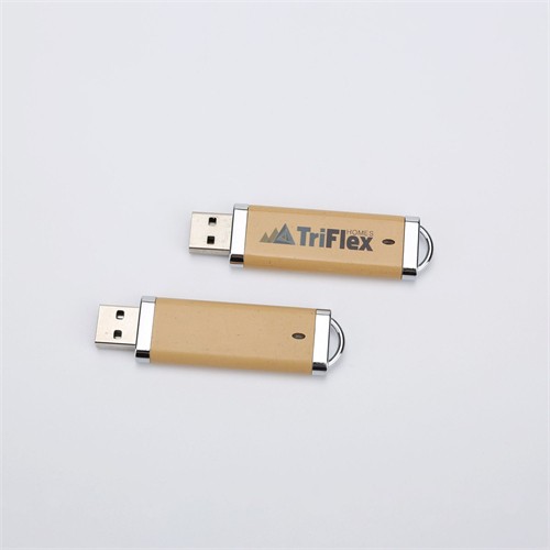 Ecofriendly USB Flash Drive Sustainable USB Stick Recycled Wheat Straw Material Customized logo for Promotion Gifts