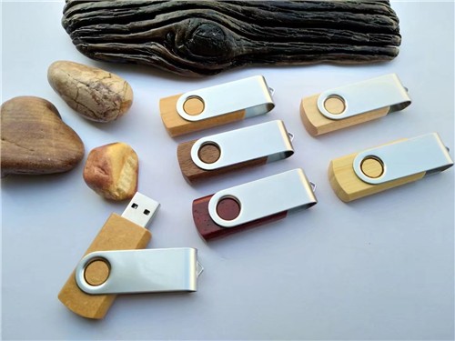 Hot selling Twist USB Flash Drive Sustainable USB Stick Swivel USB Recycled Wheat Straw Material OEM logo Printed or Engraved for Promotion Gifts