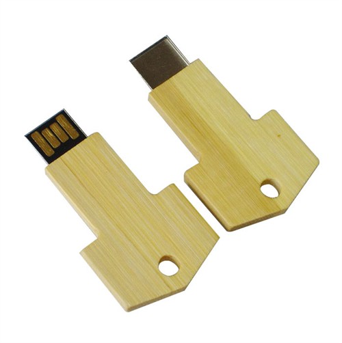 USB Key Wood USB Flash Drive Bamboo USB Stick Customized logo for Promotional Gift