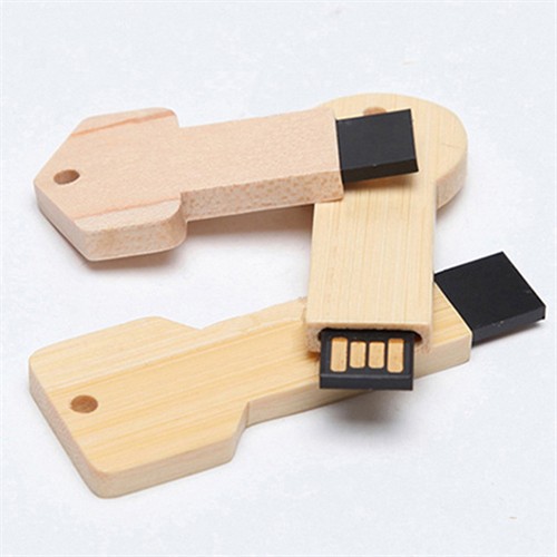 USB Key Wood USB Flash Drive Bamboo USB Stick Customized logo for Promotional Gift