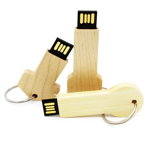 USB Key Wood USB Flash Drive Bamboo USB Stick Customized logo for Promotional Gift