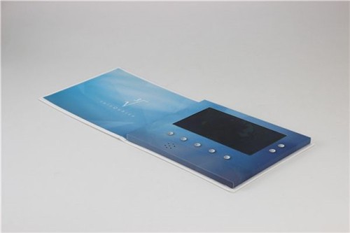 7.0inch Hot Video Brochure Card Video Greeting Card Video Box Digital Brochure for Promotional Gifts 