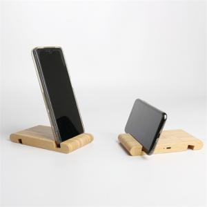 Wooden Wireless Charger Dual Phone Holder Bamboo Wireless Phone Charger Customized Logo for Promotional Gifts