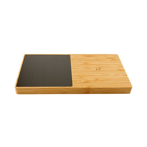 Ecofriendly Wireless Charger Phone Charging Pad Wood Warmer OEM Logo for Gifts 